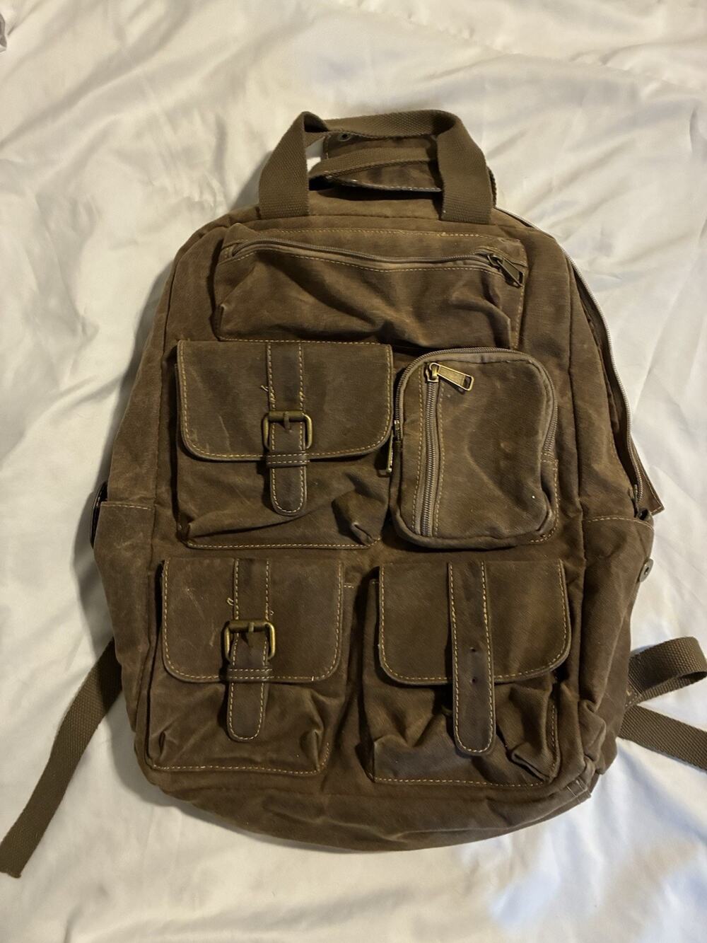 Sun 'N' Sand CargoIt Carrington Backpack UNISEX MILITARY scout camp travel